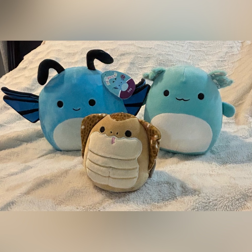 Three Squishmallows